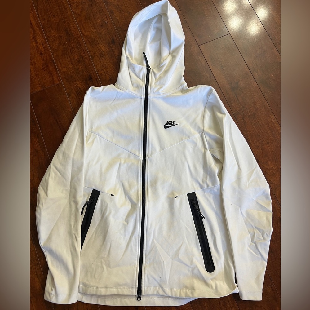 Nike White Tech Sweatshirt